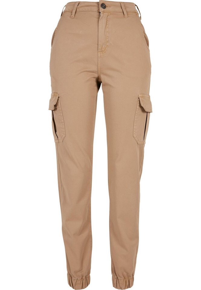 URBAN CLASSICS Cargohose Urban Classics Damen Ladies High Waist Cargo Pants (1-tlg) von URBAN CLASSICS