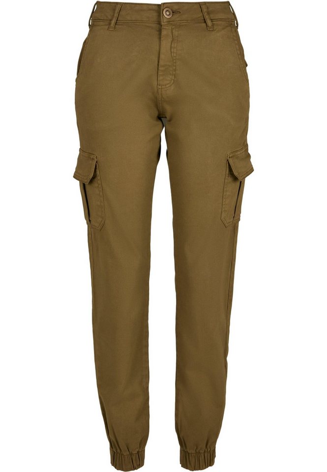 URBAN CLASSICS Cargohose Urban Classics Damen Ladies High Waist Cargo Pants (1-tlg) von URBAN CLASSICS