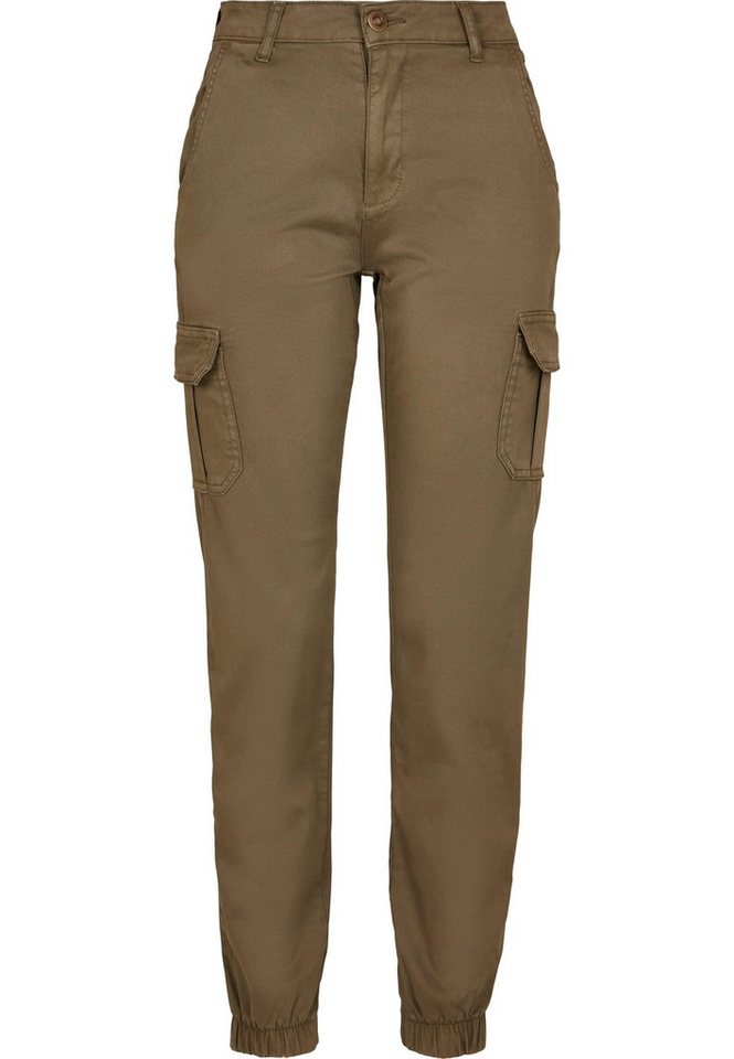URBAN CLASSICS Cargohose Urban Classics Damen Ladies High Waist Cargo Pants (1-tlg) von URBAN CLASSICS