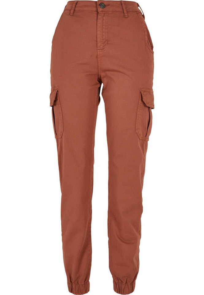 URBAN CLASSICS Cargohose Urban Classics Damen Ladies High Waist Cargo Pants (1-tlg) von URBAN CLASSICS