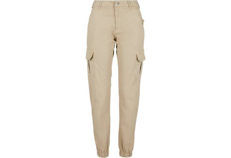URBAN CLASSICS Cargohose Urban Classics Damen Ladies High Waist Cargo Pants von URBAN CLASSICS