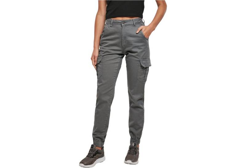 URBAN CLASSICS Cargohose Urban Classics Damen Ladies High Waist Cargo Pants von URBAN CLASSICS