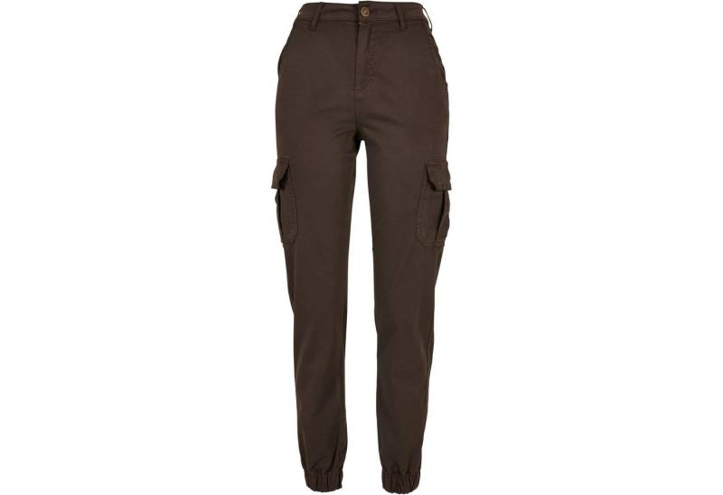 URBAN CLASSICS Cargohose Urban Classics Damen Ladies High Waist Cargo Pants von URBAN CLASSICS