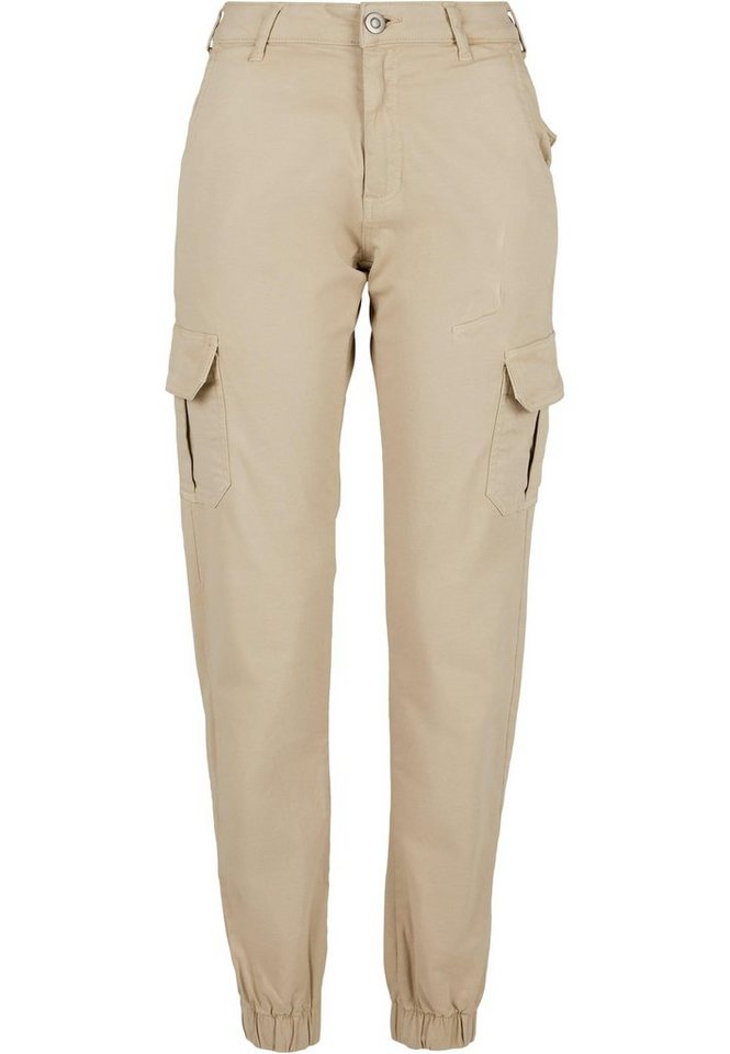 URBAN CLASSICS Cargohose Urban Classics Damen Ladies High Waist Cargo Pants (1-tlg) von URBAN CLASSICS