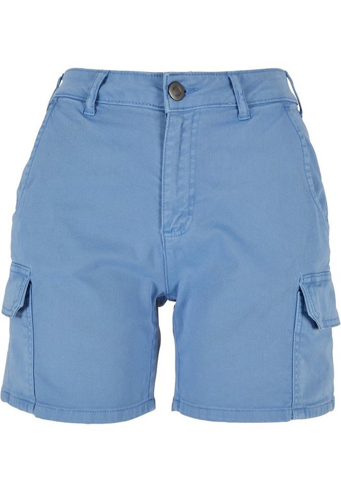 URBAN CLASSICS Cargohose Urban Classics Damen Ladies High Waist Cargo Shorts (1-tlg) von URBAN CLASSICS