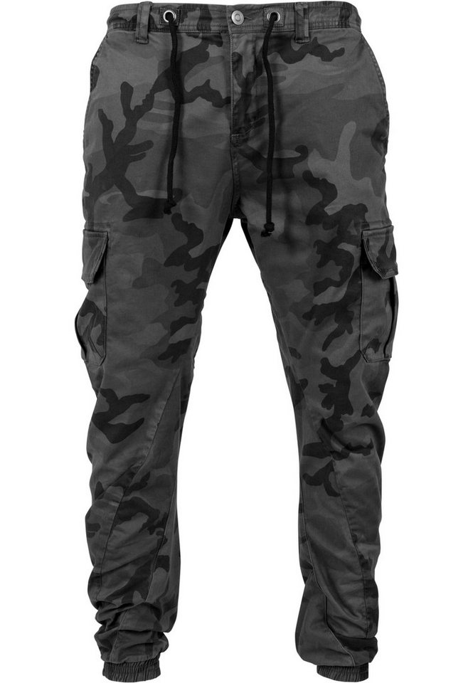 URBAN CLASSICS Cargohose Urban Classics Herren Camo Cargo Jogging Pants (1-tlg) von URBAN CLASSICS
