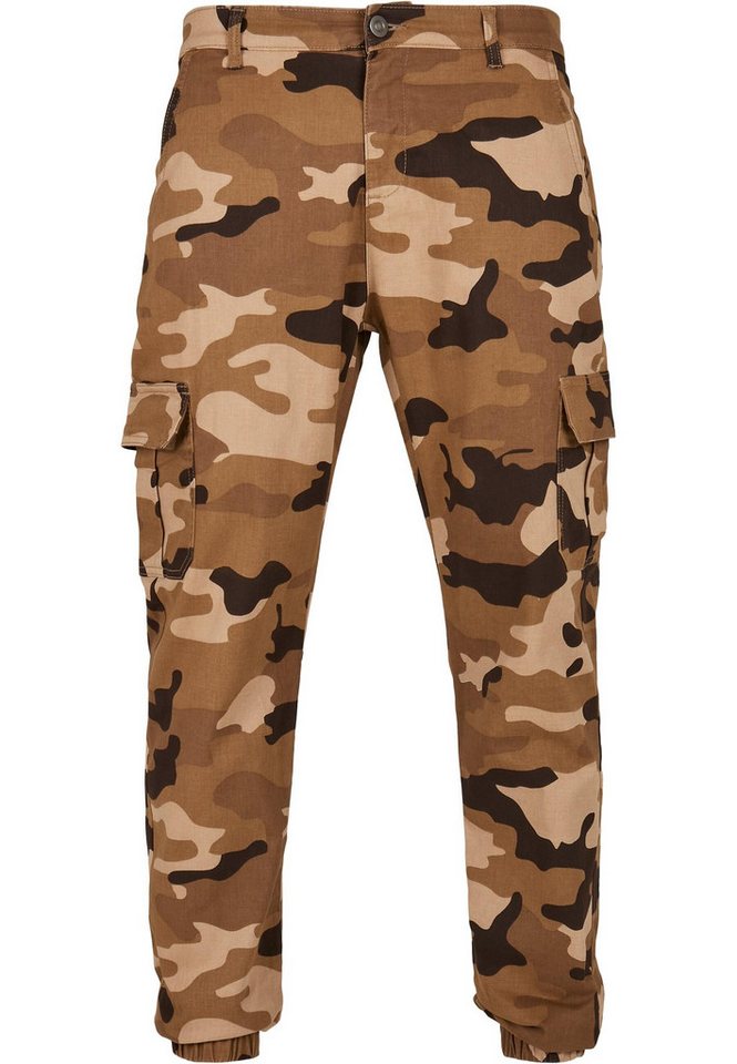 URBAN CLASSICS Cargohose Urban Classics Herren Camo Cargo Jogging Pants 2.0 (1-tlg) von URBAN CLASSICS