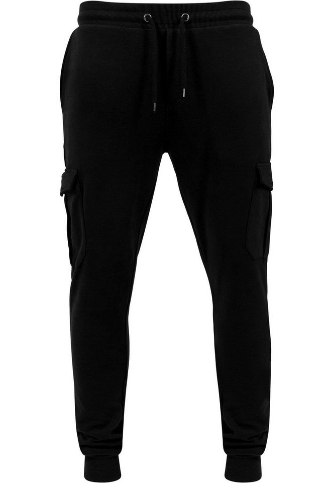 URBAN CLASSICS Cargohose Urban Classics Herren Fitted Cargo Sweatpants (1-tlg) von URBAN CLASSICS