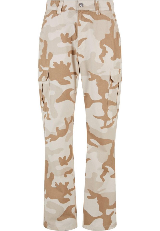 URBAN CLASSICS Cargohose Urban Classics Herren Straight Leg Camo Cargo Pants (1-tlg) von URBAN CLASSICS