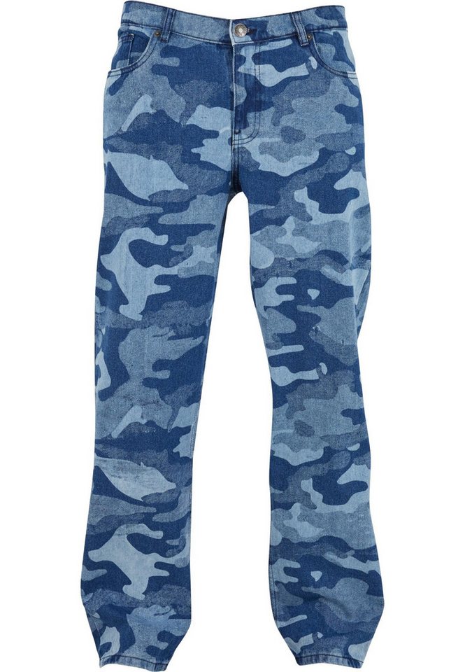 URBAN CLASSICS Cargohose Urban Classics Laser Camo Printed Jeans (1-tlg) von URBAN CLASSICS