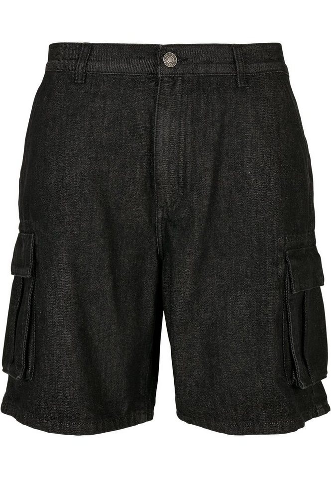 URBAN CLASSICS Cargoshorts Urban Classics Herren Organic Denim Cargo Shorts (1-tlg) von URBAN CLASSICS