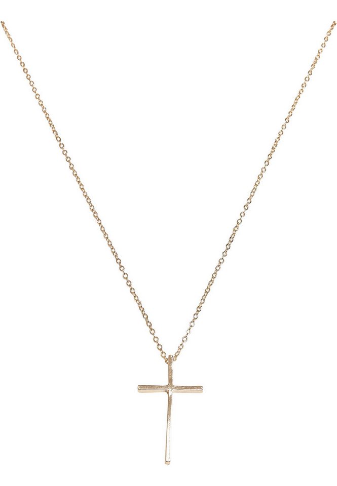 URBAN CLASSICS Edelstahlkette Urban Classics Unisex Big Basic Cross Necklace URBAN CLASSICS Edelstahlkette Urban Classics Unisex Big Basic Cross Necklace von URBAN CLASSICS