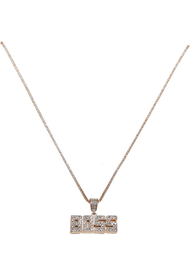 URBAN CLASSICS Edelstahlkette Urban Classics Unisex Boss Necklace von URBAN CLASSICS