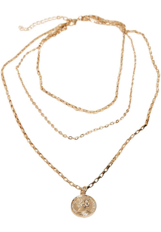 URBAN CLASSICS Edelstahlkette Urban Classics Unisex Layering Amulet Necklace URBAN CLASSICS Edelstahlkette Urban Classics Unisex Layering Amulet Necklace von URBAN CLASSICS