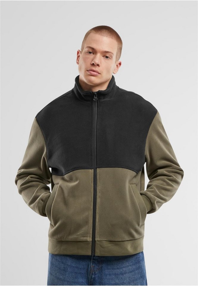 URBAN CLASSICS Fleecejacke Colour Block Polar Fleece Jacket von URBAN CLASSICS