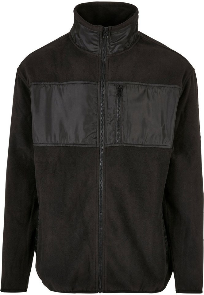 URBAN CLASSICS Fleecejacke Urban Classics Herren Patched Micro Fleece Jacket (1-St) von URBAN CLASSICS