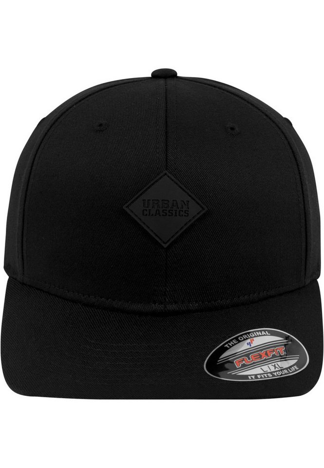 URBAN CLASSICS Flex Cap Urban Classics Accessoires Synthetic Leatherpatch Flexfit Cap von URBAN CLASSICS