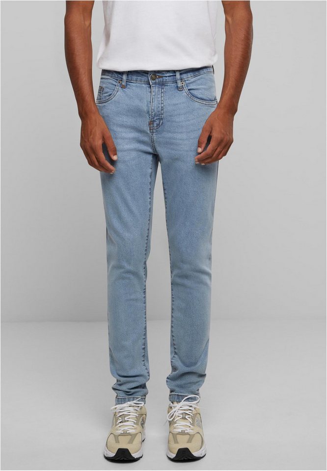 URBAN CLASSICS Funktionshose Heavy Ounce Slim Fit Jeans Herren Jeans von URBAN CLASSICS