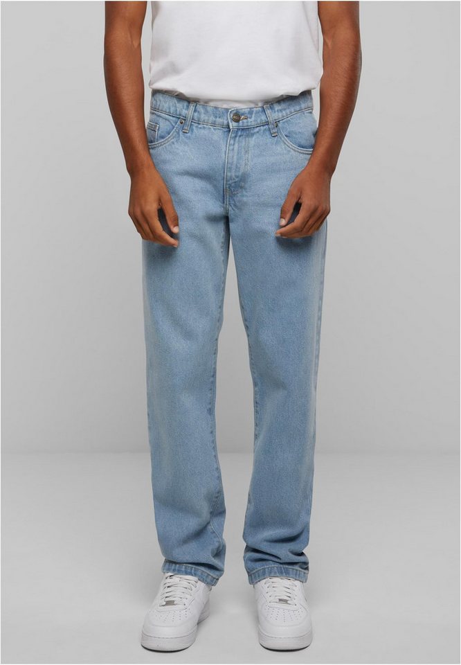 URBAN CLASSICS Funktionshose Heavy Ounce Straight Fit Jeans Herren Jeans von URBAN CLASSICS