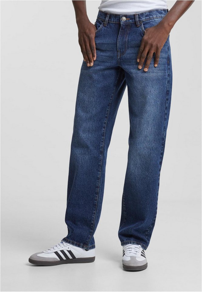 URBAN CLASSICS Funktionshose Heavy Ounce Straight Fit Jeans Herren Jeans von URBAN CLASSICS