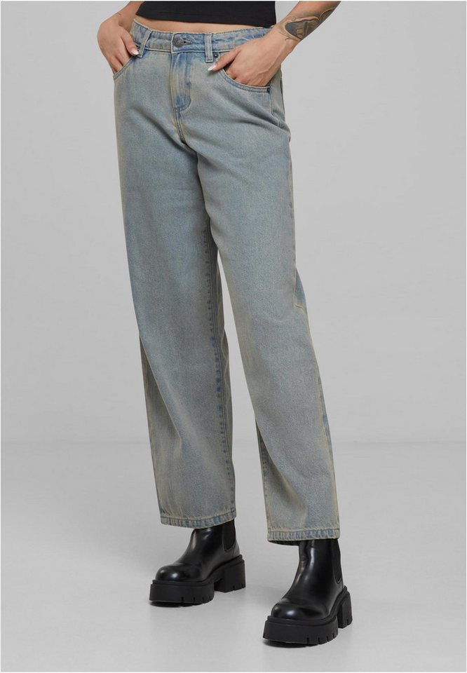 URBAN CLASSICS Funktionshose Ladies Mid Waist 90´s Jeans Damen URBAN CLASSICS Funktionshose Ladies Mid Waist 90´s Jeans Damen von URBAN CLASSICS