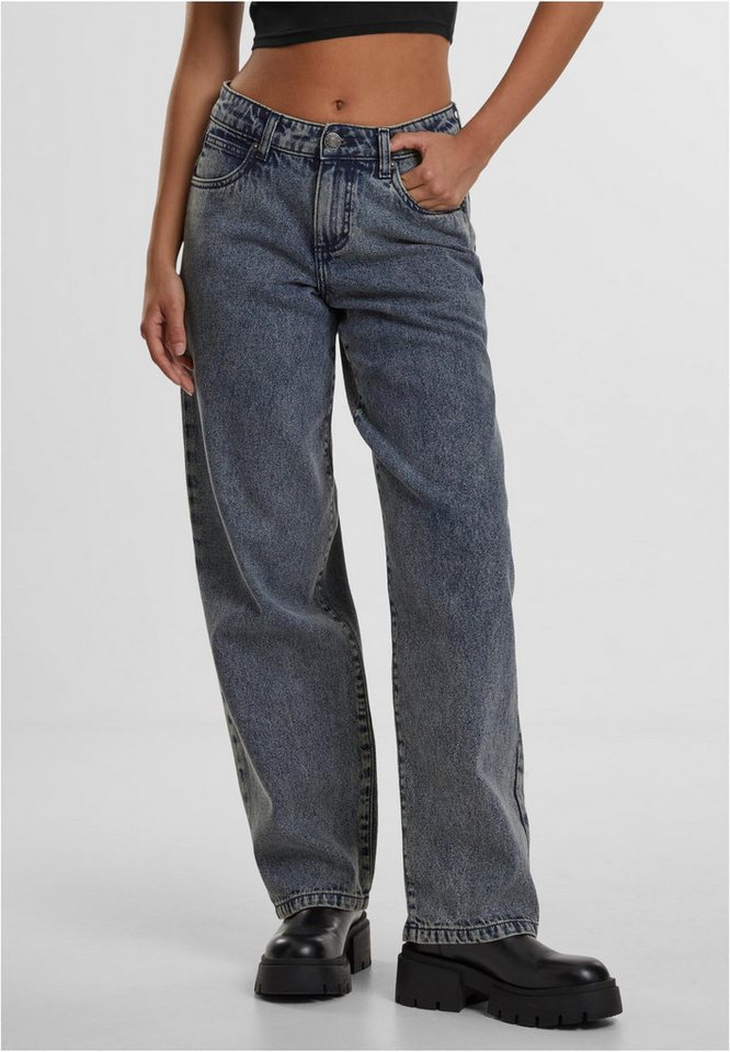 URBAN CLASSICS Funktionshose Ladies Mid Waist 90´s Jeans Damen URBAN CLASSICS Funktionshose Ladies Mid Waist 90´s Jeans Damen von URBAN CLASSICS