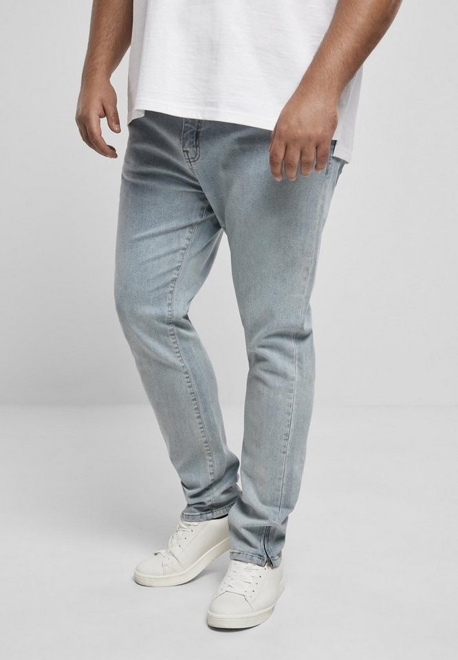 URBAN CLASSICS Funktionshose Slim Fit Zip Jeans von URBAN CLASSICS