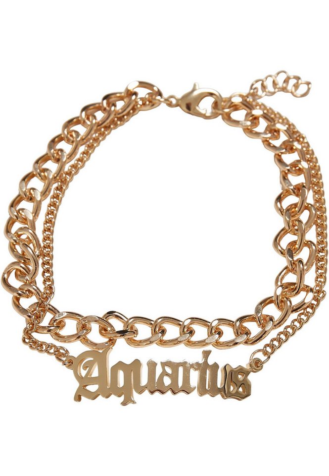 URBAN CLASSICS Fußkette Urban Classics Unisex Zodiac Golden Anklet von URBAN CLASSICS