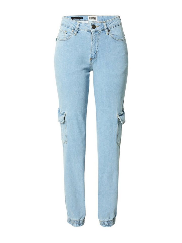 URBAN CLASSICS High-waist-Jeans (1-tlg) Plain/ohne Details, Drapiert/gerafft von URBAN CLASSICS