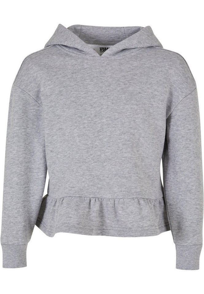 URBAN CLASSICS Kapuzensweatshirt Urban Classics Damen Girls Organic Volants Hoody (1-tlg) von URBAN CLASSICS