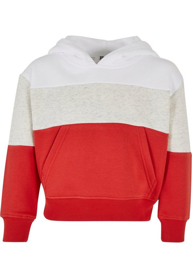 URBAN CLASSICS Hoodie Urban Classics Damen Girls Oversized 3-Tone Hoody (1-tlg) von URBAN CLASSICS