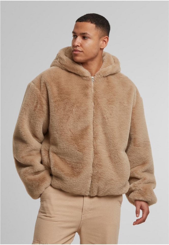 URBAN CLASSICS Hoodie Full Zip Faux Fur Hoodie von URBAN CLASSICS