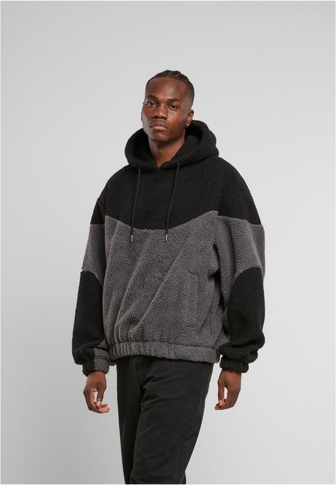 URBAN CLASSICS Hoodie Weavy Colorblock Teddy Hoodie von URBAN CLASSICS
