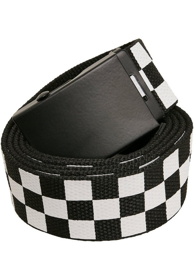 URBAN CLASSICS Hüftgürtel Urban Classics Unisex Adjustable Checker Belt von URBAN CLASSICS