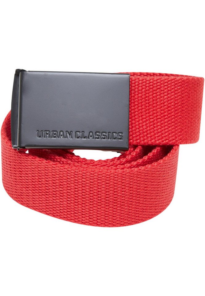 URBAN CLASSICS Hüftgürtel Urban Classics Unisex Canvas Belt von URBAN CLASSICS