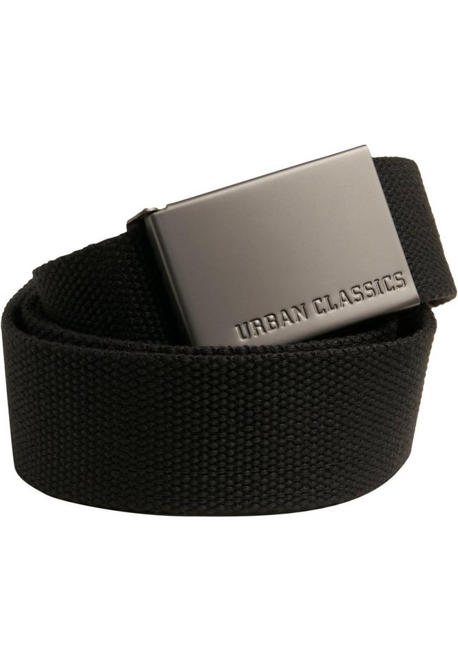 URBAN CLASSICS Hüftgürtel Urban Classics Unisex Canvas Belt von URBAN CLASSICS