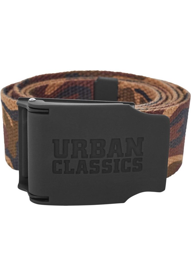 URBAN CLASSICS Hüftgürtel Urban Classics Unisex Woven Belt Rubbered Touch UC von URBAN CLASSICS