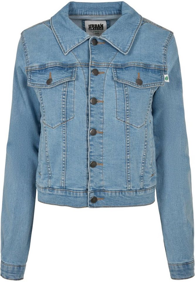 URBAN CLASSICS Jeansjacke Urban Classics Damen Ladies Organic Denim Jacket (1-St) von URBAN CLASSICS