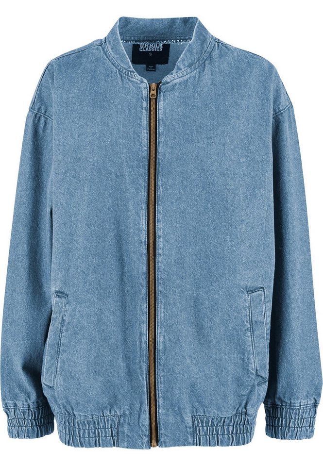URBAN CLASSICS Jeansjacke Urban Classics Ladies Oversized Skater Jacket (1-St) von URBAN CLASSICS