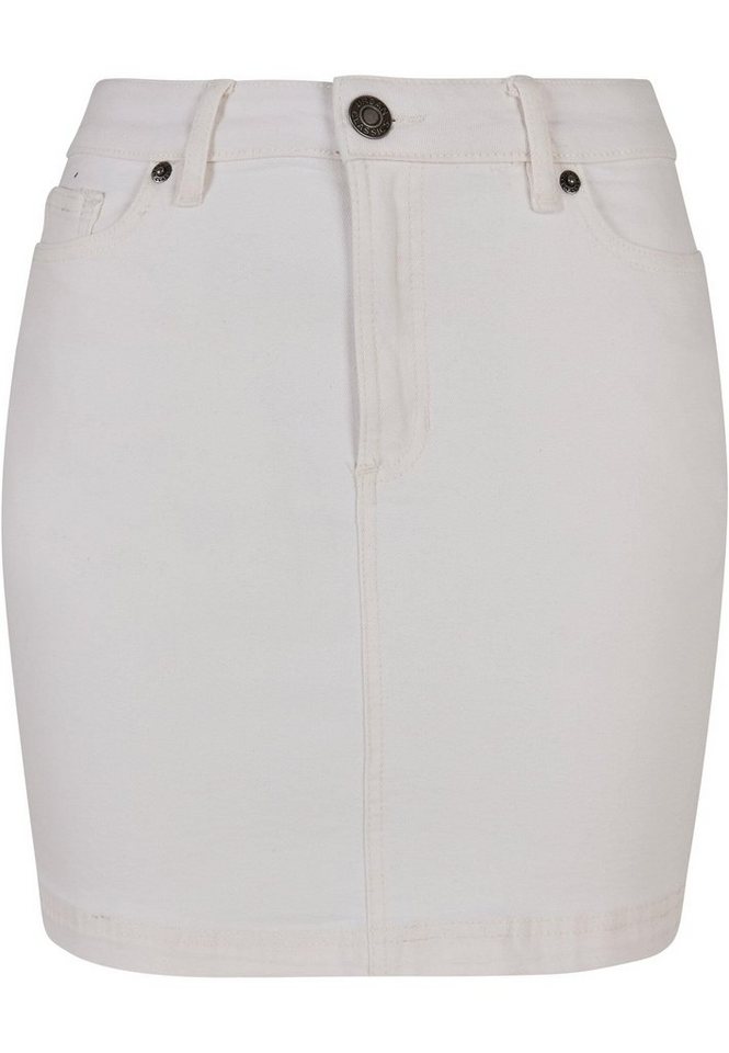 URBAN CLASSICS Jerseyrock Urban Classics Damen Ladies Organic Stretch Denim Mini Skirt (1-tlg) von URBAN CLASSICS