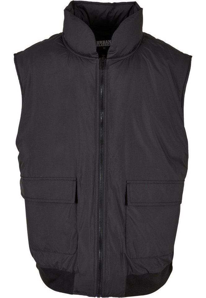 URBAN CLASSICS Jerseyweste Urban Classics Herren Clean Puffer Vest (1-tlg) von URBAN CLASSICS