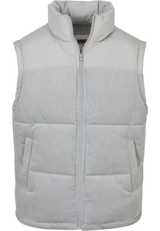 URBAN CLASSICS Jerseyweste Urban Classics Herren Cord Vest (1-tlg) von URBAN CLASSICS