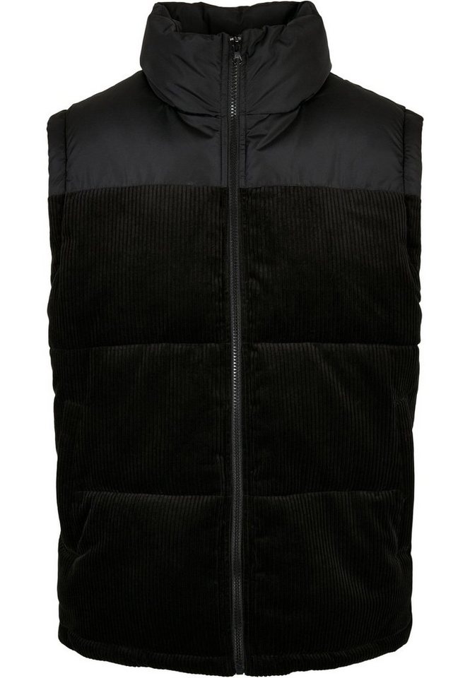 URBAN CLASSICS Jerseyweste Urban Classics Herren Cord Vest (1-tlg) von URBAN CLASSICS