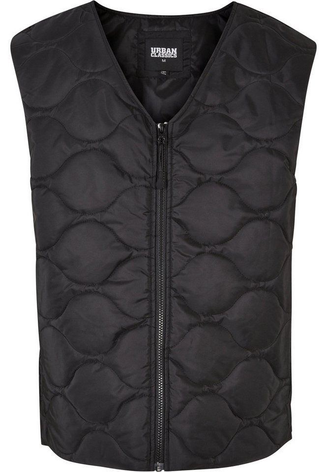 URBAN CLASSICS Jerseyweste Urban Classics Herren Zipped Gilet (1-tlg) von URBAN CLASSICS