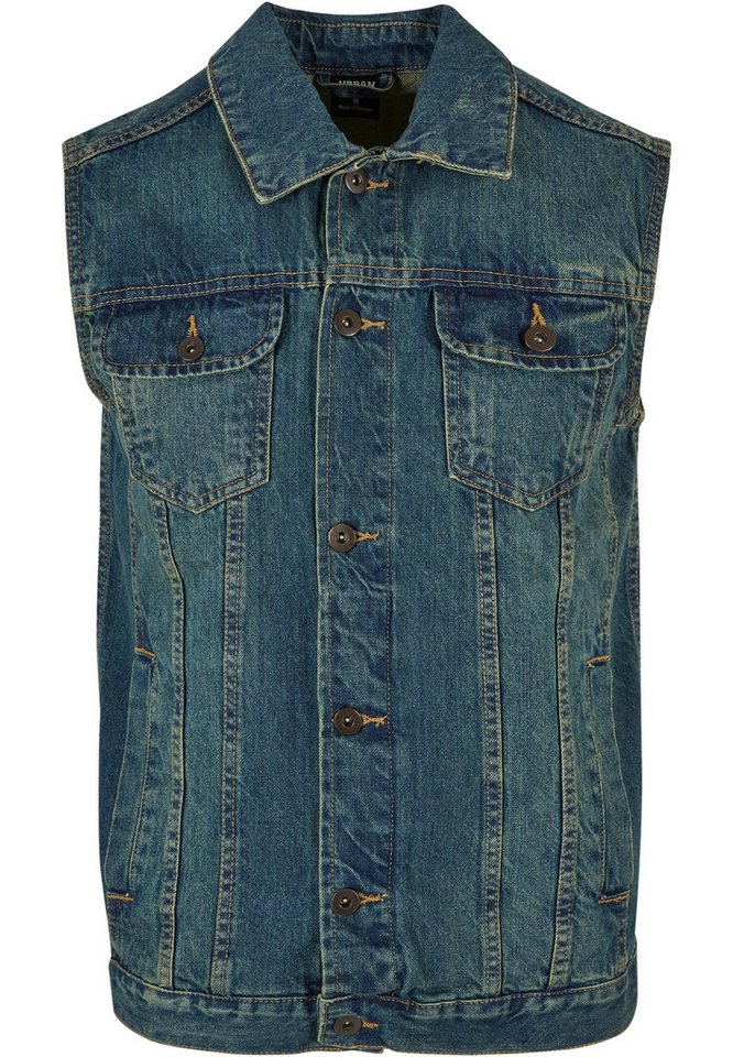 URBAN CLASSICS Jerseyweste Urban Classics Herren Denim Vest von URBAN CLASSICS