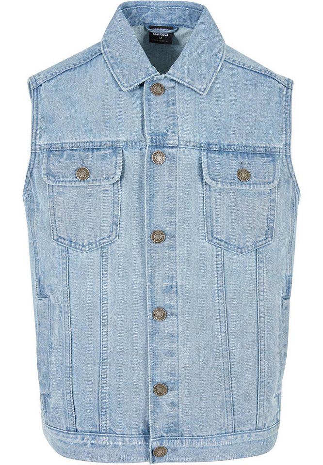 URBAN CLASSICS Jerseyweste Urban Classics Herren Denim Vest von URBAN CLASSICS