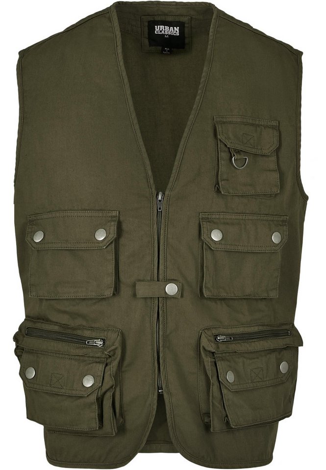 URBAN CLASSICS Jerseyweste Urban Classics Herren Worker Vest (1-tlg) von URBAN CLASSICS