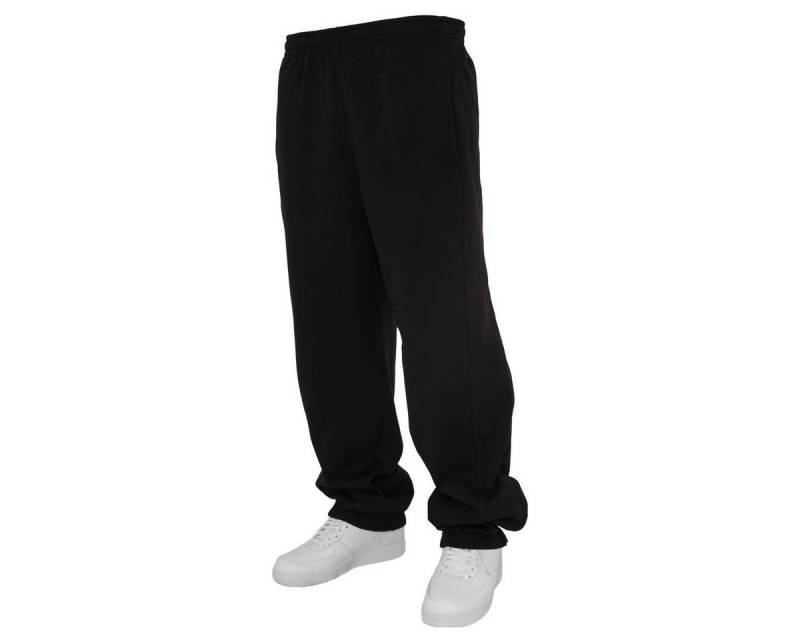 URBAN CLASSICS Jogginghose Jogginghose Herren Übergröße schwarz Urban Classics von URBAN CLASSICS