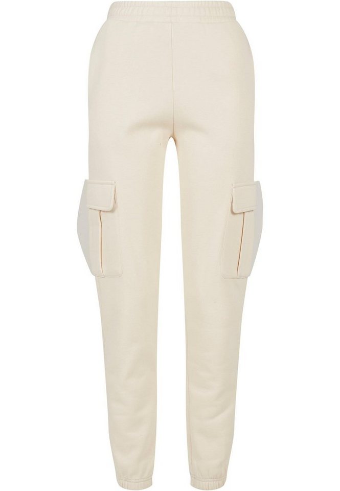 URBAN CLASSICS Jogginghose Urban Classics Damen Ladies High Waist Cargo Sweat Pants (1-tlg) von URBAN CLASSICS
