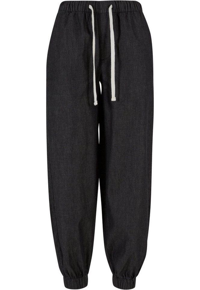 URBAN CLASSICS Jogginghose Urban Classics Damen Ladies Light Denim Jogpants (1-tlg) von URBAN CLASSICS